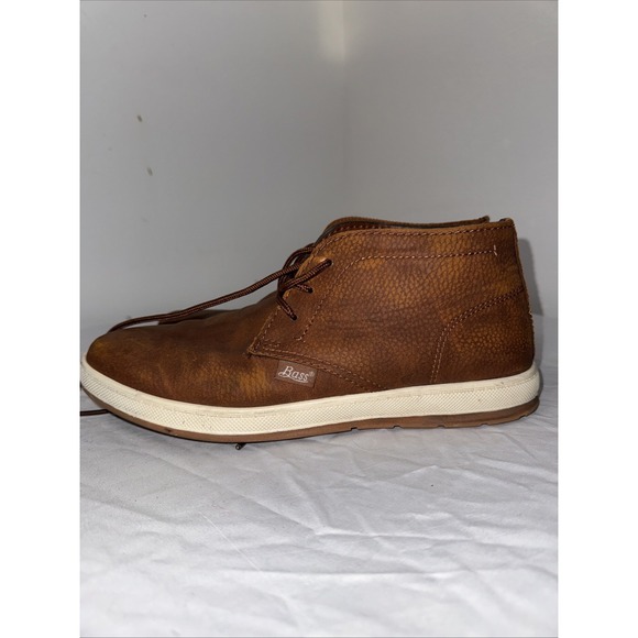 G.H. Bass & Co. Chukka Boots Dark Brown Suede Size 9 Preppy Church Office Dress - Picture 3 of 9